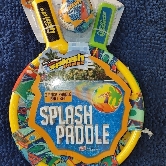 Prime Time Toys Splash Bomb paddle ball set. New/Unopened - Picture 2 of 9